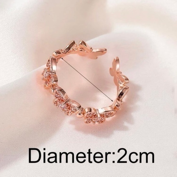 Butterfly Decor Ring - Picture 2 of 4